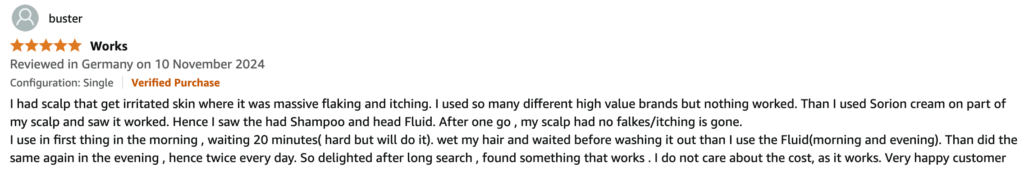 Sorion Repair Shampoo - шампунь от псориаза